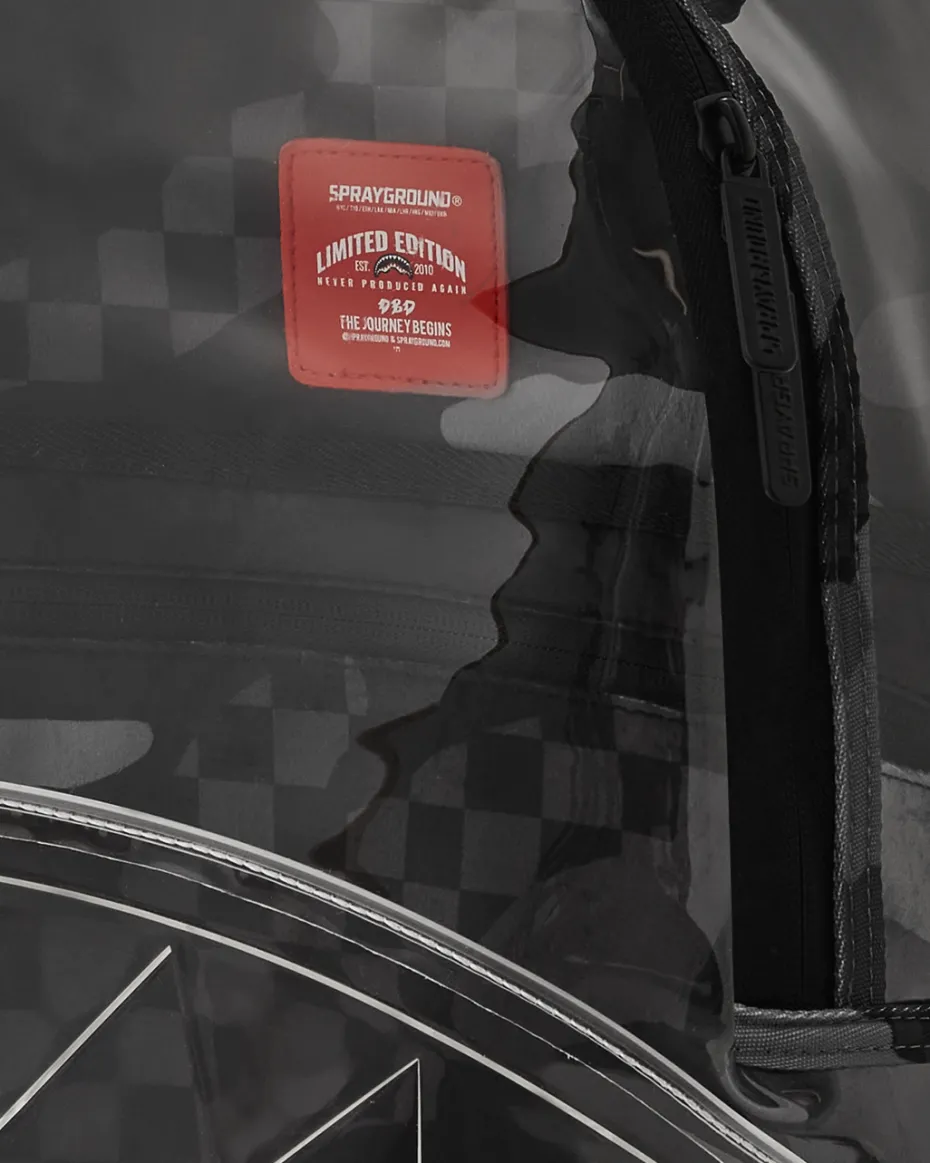CLEAR AS NIGHT - CLEAR DLX BACKPACK