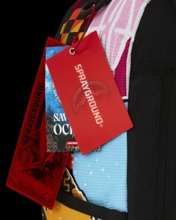 COLLAGE OF RANDOM DLXSR BACKPACK