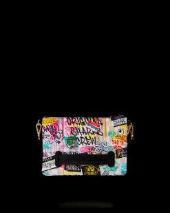 CREATE ANOTHER DAY CROSSOVER CLUTCH W/ SHOULDER STRAP