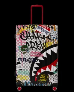 CREATE ANOTHER DAY SHARKNAUTICS HARDSHELL FULL-SIZE LUGGAGE