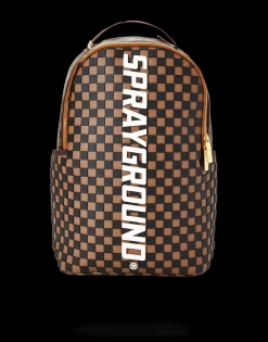 3D MOLDED RUBBER CHECKERED LOGO