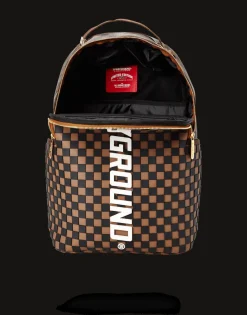 3D MOLDED RUBBER CHECKERED LOGO