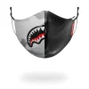 DAMAGE CONTROL STASH POCKET VEGAN LEATHER FACE MASK