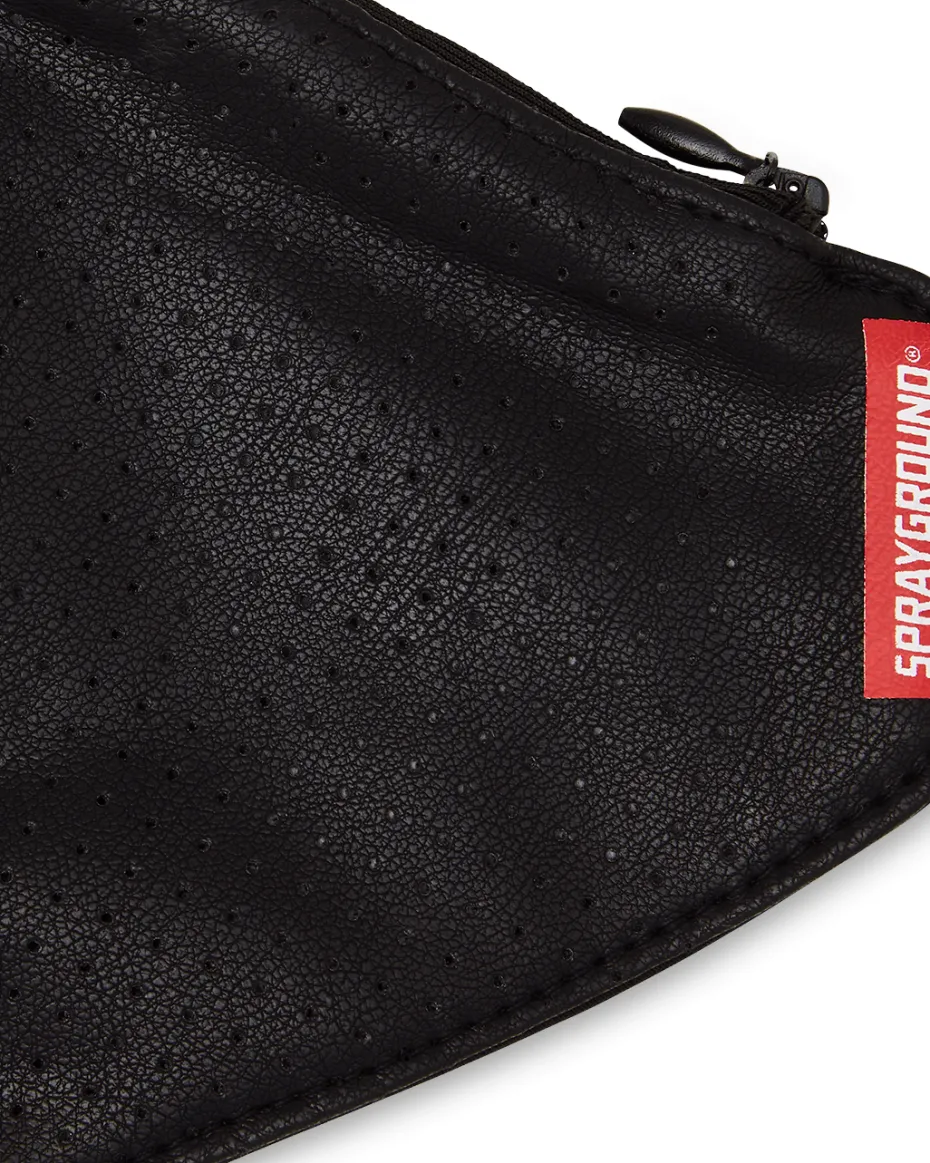 DAMAGE CONTROL STASH POCKET VEGAN LEATHER FACE MASK