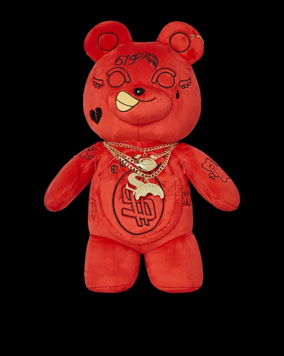 DIABLO PLUSH TEDDYBEAR BACKPACK