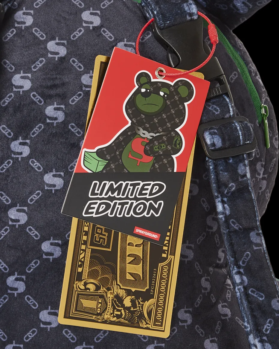DINERO MONEYBEAR TEDDYBEAR BACKPACK