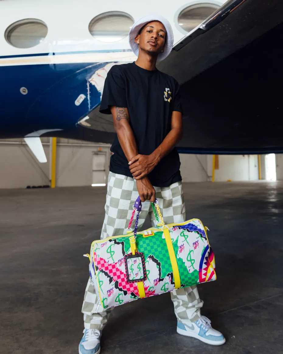 DREAMY TECHNICOLOR DUFFLE
