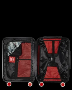 DREAMY TECHNICOLOR SHARKNAUTICS HARDSHELL CARRY-ON LUGGAGE