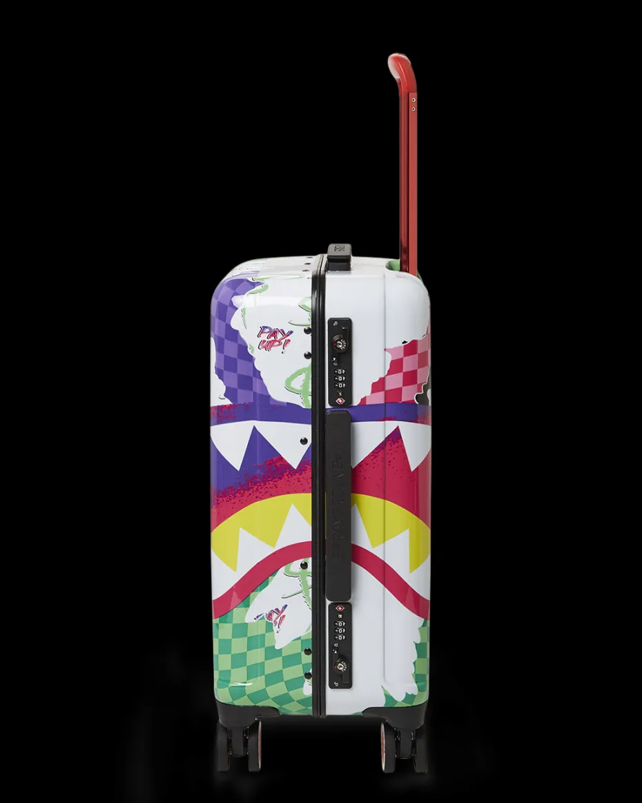 DREAMY TECHNICOLOR SHARKNAUTICS HARDSHELL CARRY-ON LUGGAGE