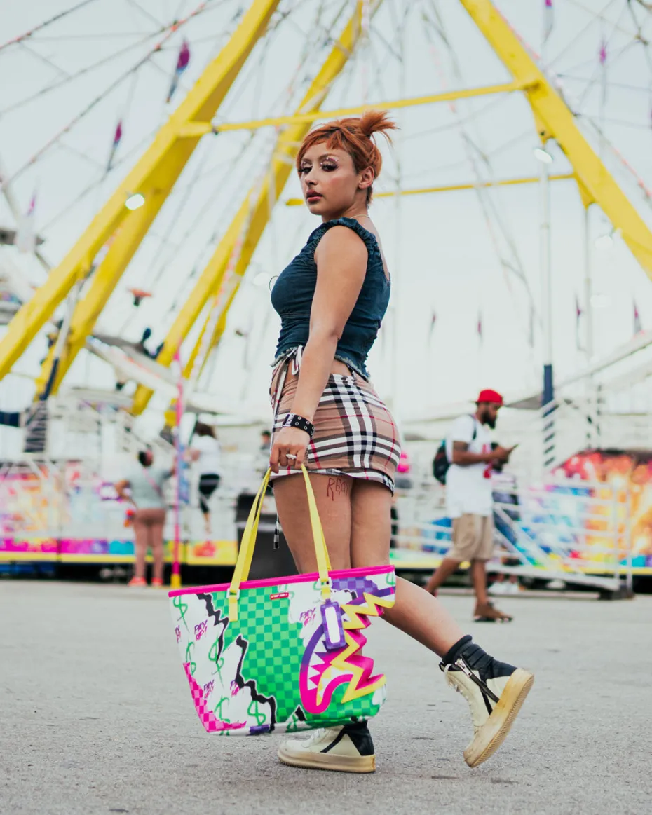DREAMY TECHNICOLOR TOTE