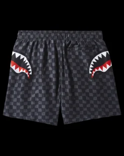 DRIP CHECK SWIM SHORTS