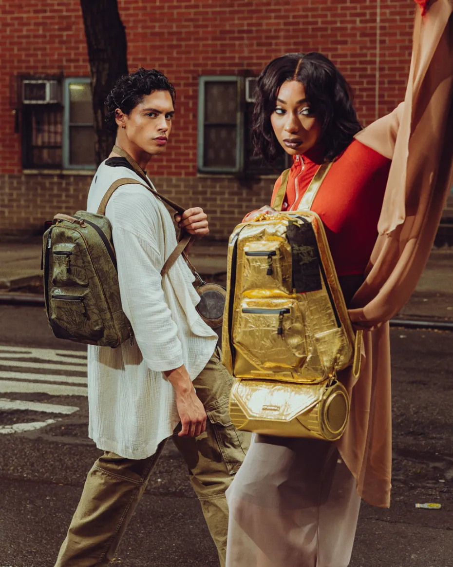 DUNE FREMKIT BACKPACK + CROSSBODY (DESERT SAND)