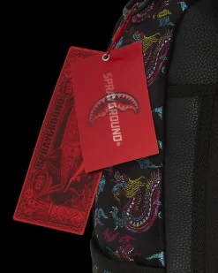 EMBROIDERED DRAGONS DLX BACKPACK