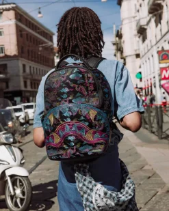 EMBROIDERED DRAGONS DLX BACKPACK