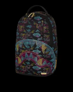 EMBROIDERED DRAGONS DLX BACKPACK