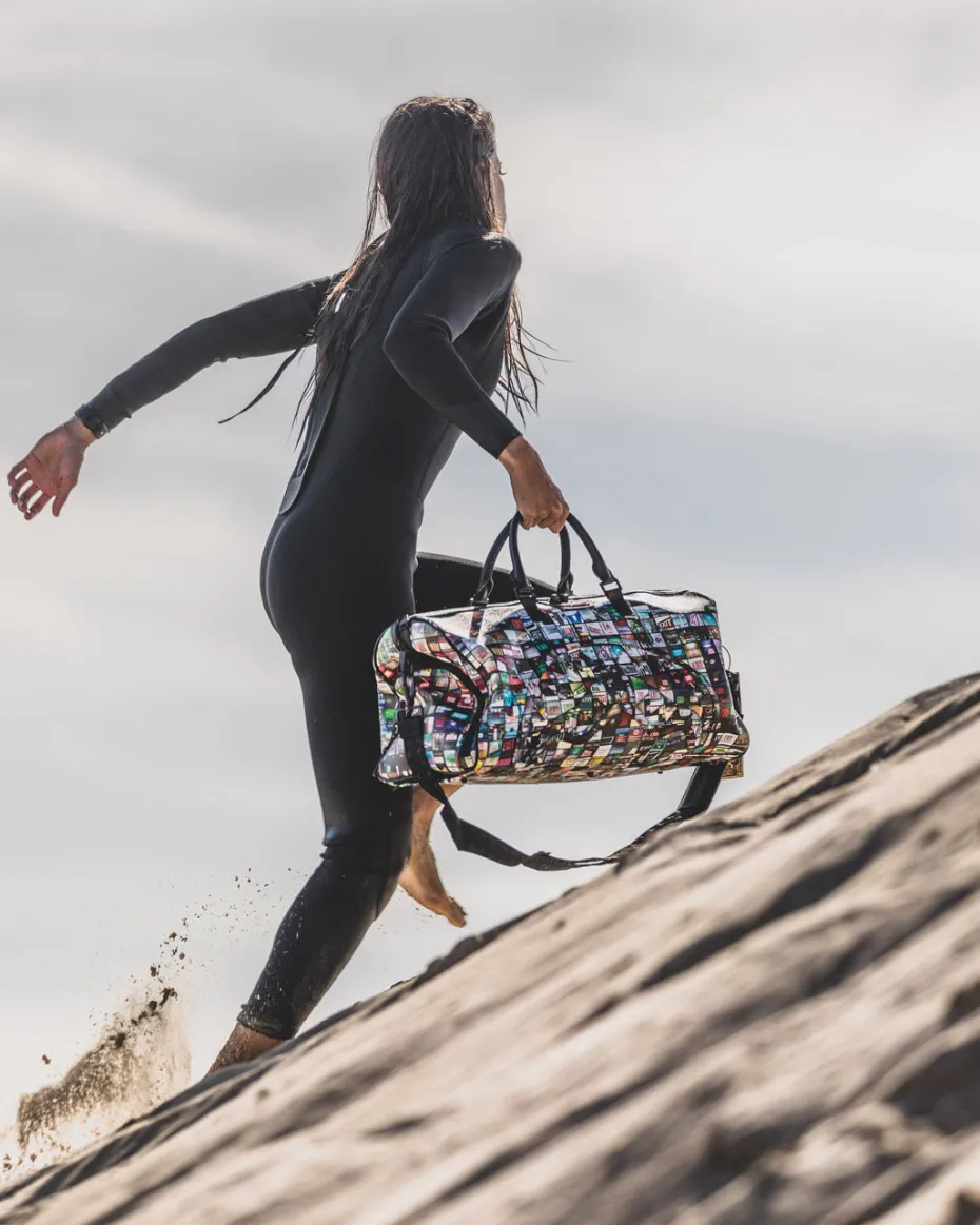 EXIT ART COLLAB DUFFLE