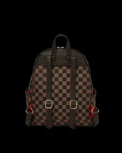 EXTERIOR GOLD ZIP POCKET SHARKS IN PARIS SAVAGE BACKPACK
