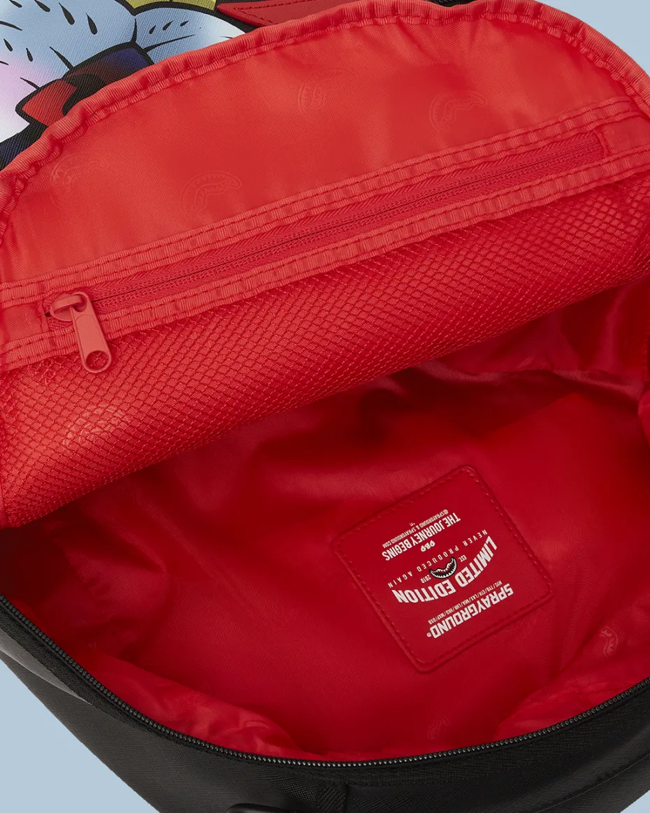 FEEDING FRENZY SIDE BITE BACKPACK
