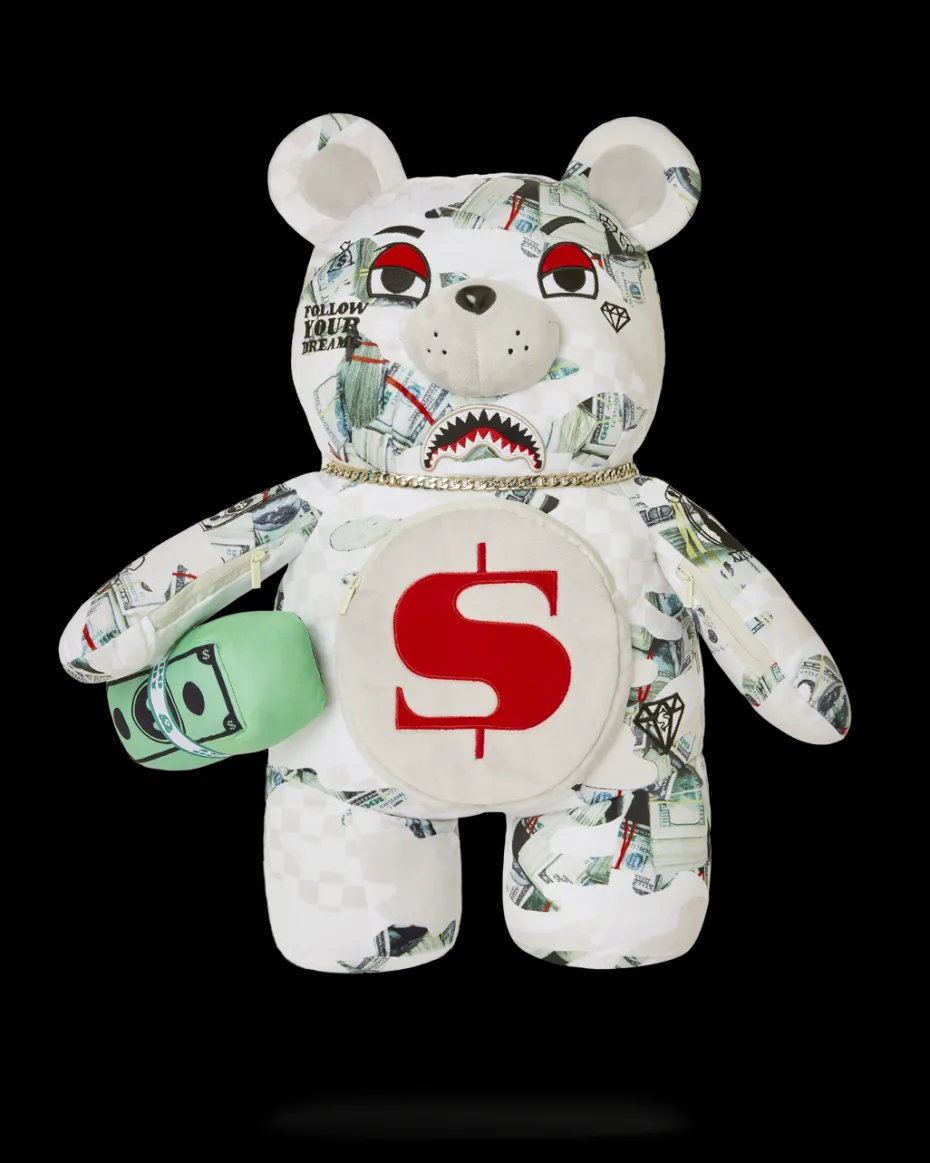 FEROCIOU$ MONEYBEAR TEDDYBEAR BACKPACK