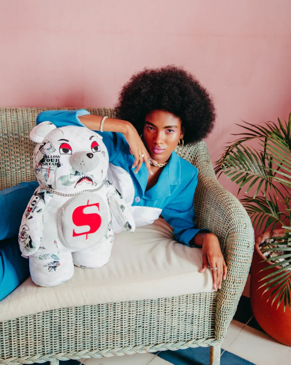 FEROCIOU$ MONEYBEAR TEDDYBEAR BACKPACK
