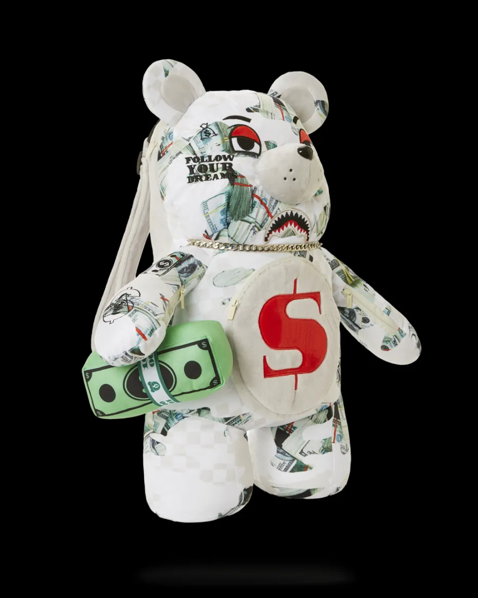 FEROCIOU$ MONEYBEAR TEDDYBEAR BACKPACK