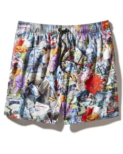 FLORAL MONEY SHOTO SWIM TRUNKS