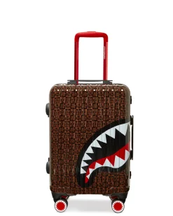 FRENZY SHARKS SHARKNAUTICS HARDSHELL CARRY-ON LUGGAGE