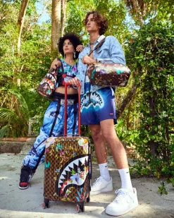 GARDEN OF SHARKS MINI DUFFLE