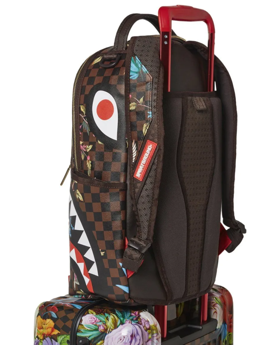 GARDEN OF SHARKS SHARKNAUTICS HARDSHELL CARRY-ON LUGGAGE