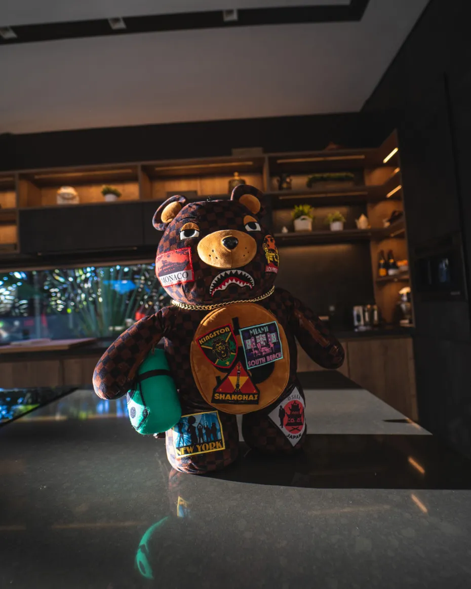 GLOBAL MOGUL MONEYBEAR TEDDYBEAR BACKPACK