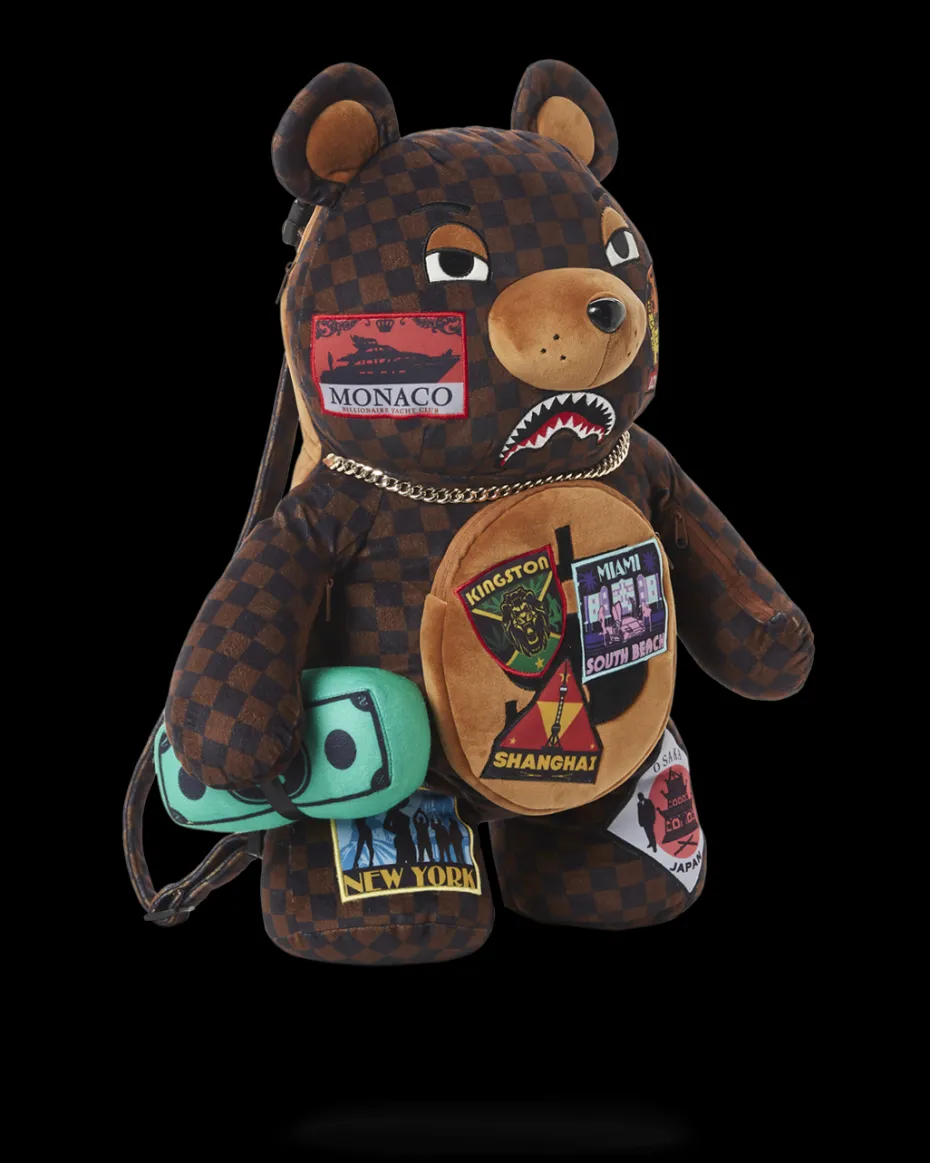 GLOBAL MOGUL MONEYBEAR TEDDYBEAR BACKPACK