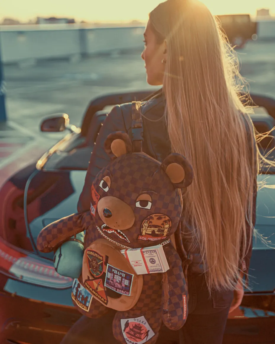 GLOBAL MOGUL MONEYBEAR TEDDYBEAR BACKPACK