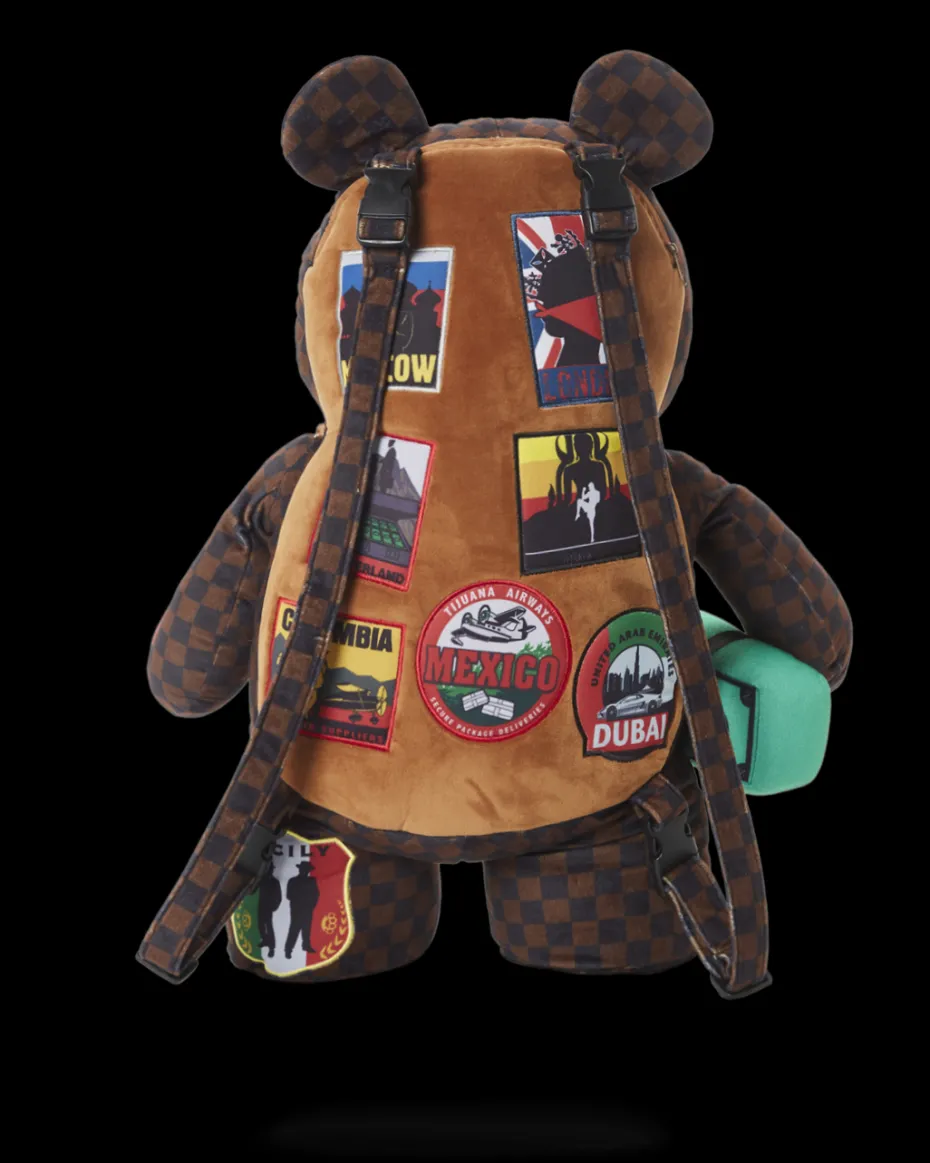 GLOBAL MOGUL MONEYBEAR TEDDYBEAR BACKPACK
