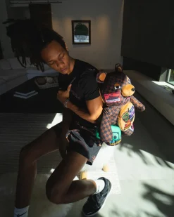 GLOBAL MOGUL MONEYBEAR TEDDYBEAR BACKPACK