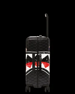 GLOBAL MOGUL UNLIMITED MILES SHARKNAUTICS HARDSHELL CARRY-ON LUGGAGE