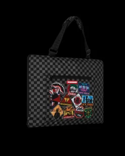 GLOBAL MOGUL UNLIMITED MILES PACKABLE BEACH MAT BLANKET WATER RESISTANT CONVERTIBLE TOTE