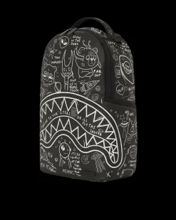GLOW THE SPACE BACKPACK (GLOW IN THE DARK EFFECT)