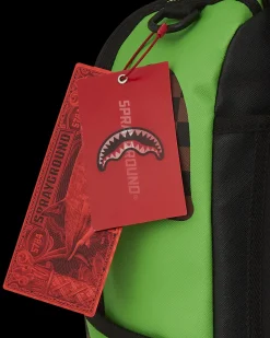 GREEN MONEY BEAR DLXSV BACKPACK
