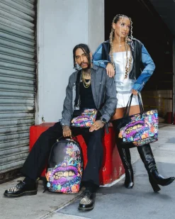 HALF GRAF LIPS MESSENGER BAG