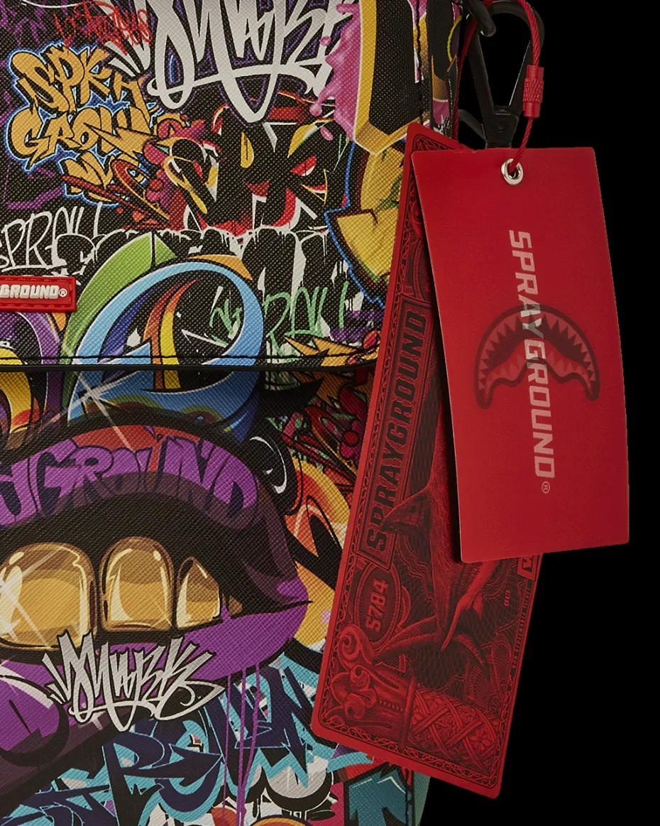 HALF GRAF LIPS MESSENGER BAG