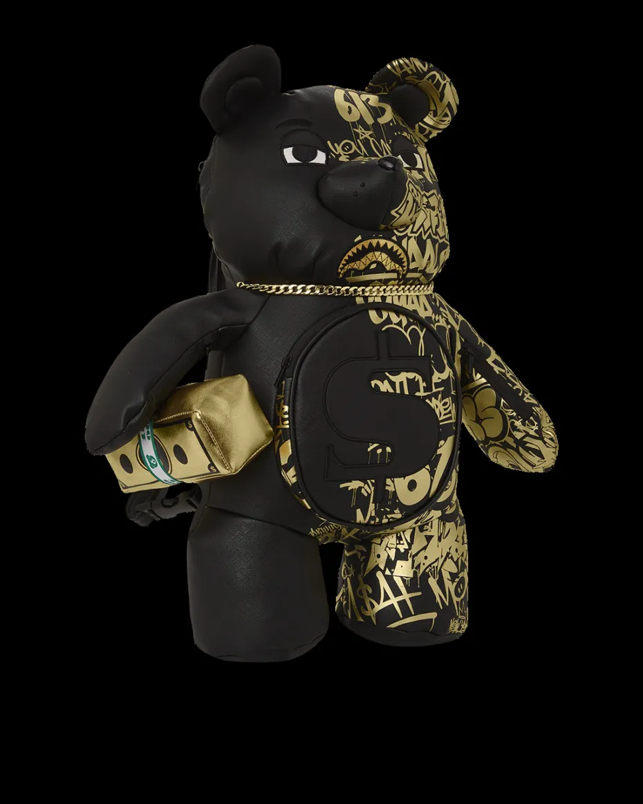 HALF GRAFF GLIDE MONEYBEAR TEDDYBEAR BACKPACK