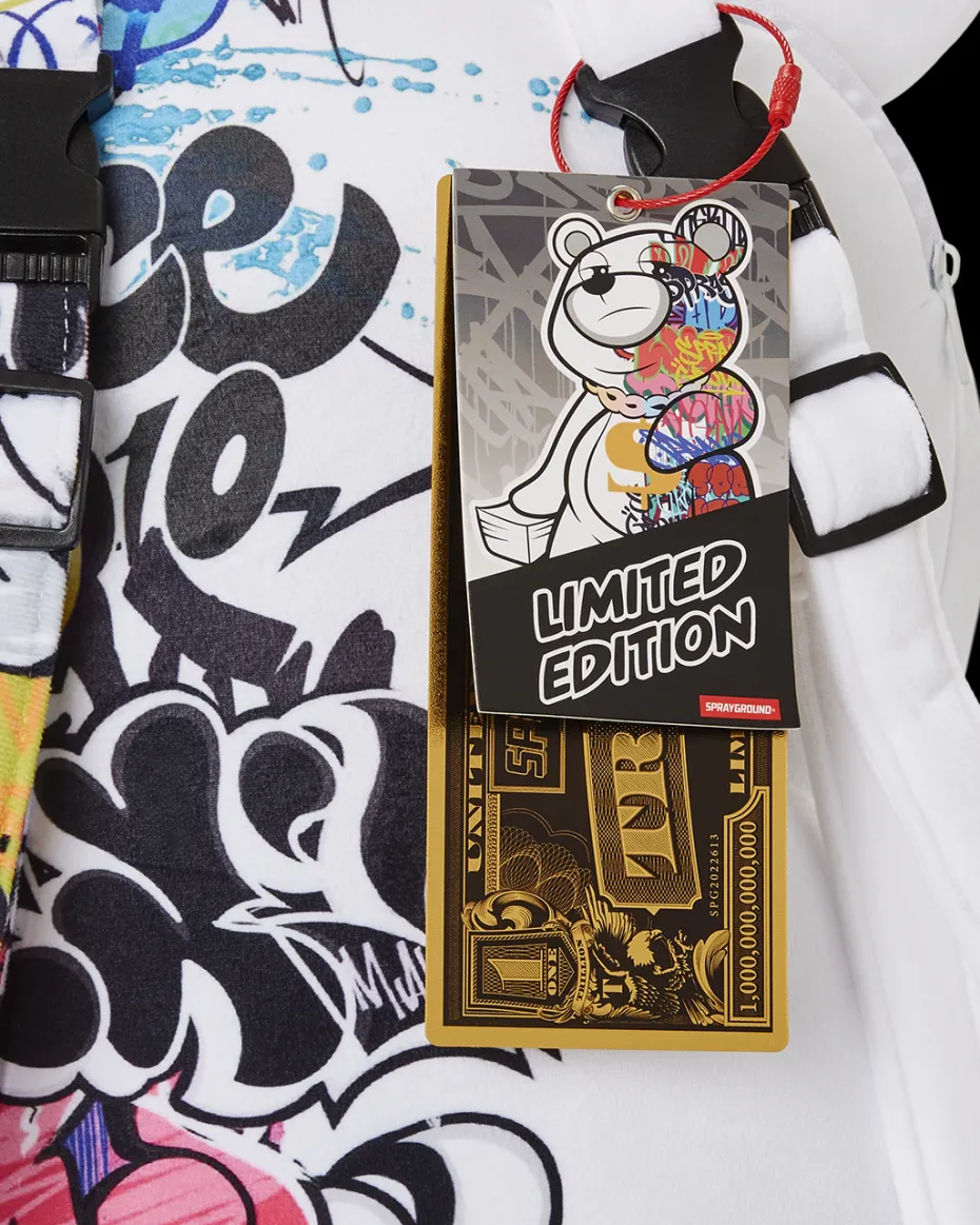 HALF GRAFF MONEYBEAR TEDDYBEAR BACKPACK