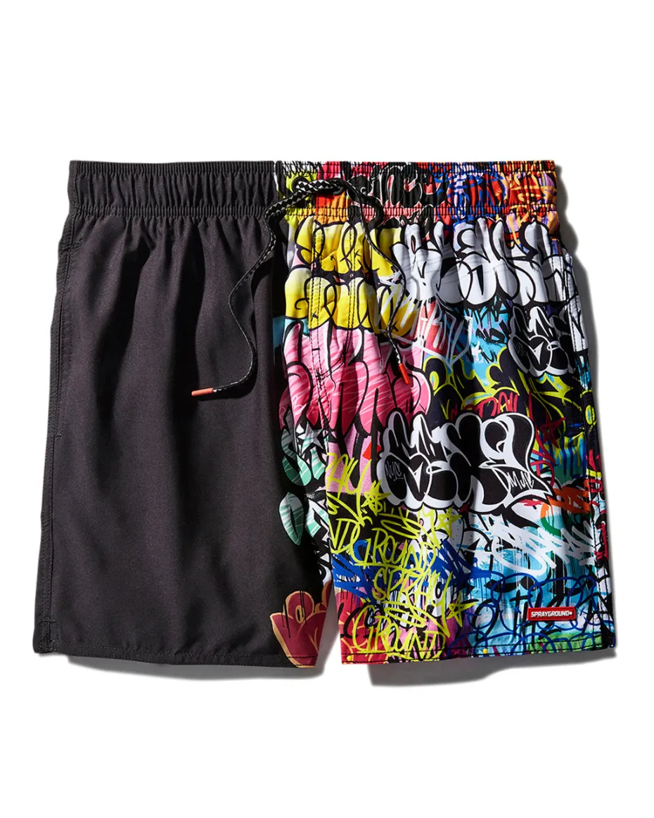 HALF GRAFF SHOTO SWIM TRUNKS