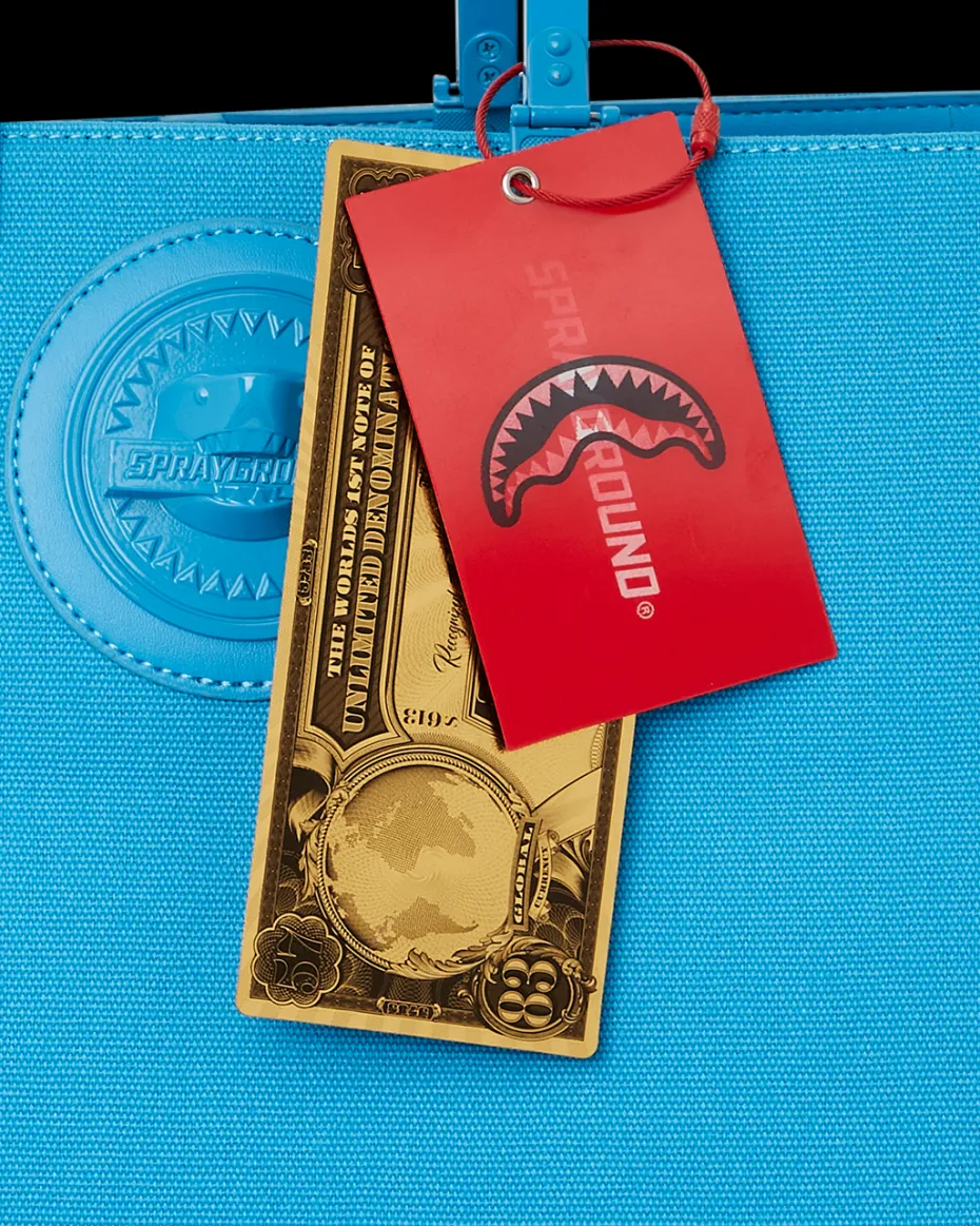HEAVY METAL SHARK BLUE TORTUGA TOTE