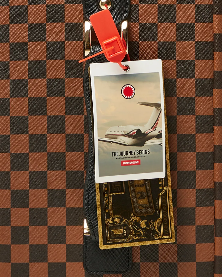 HENNY LOCK SHARKS IN PARIS JETSETTER CARRY-ON LUGGAGE
