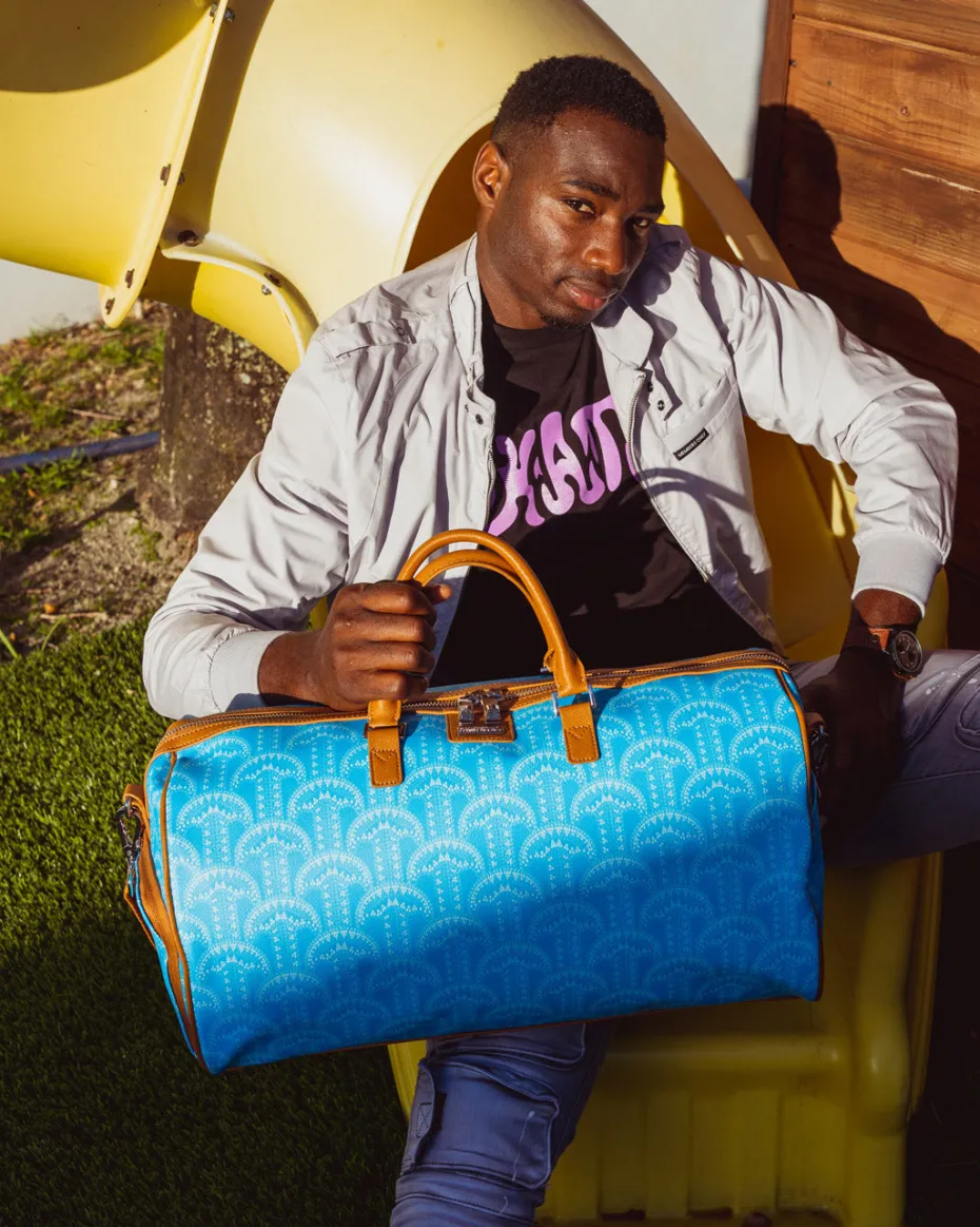 ILLUCHAINS TURQ DUFFLE