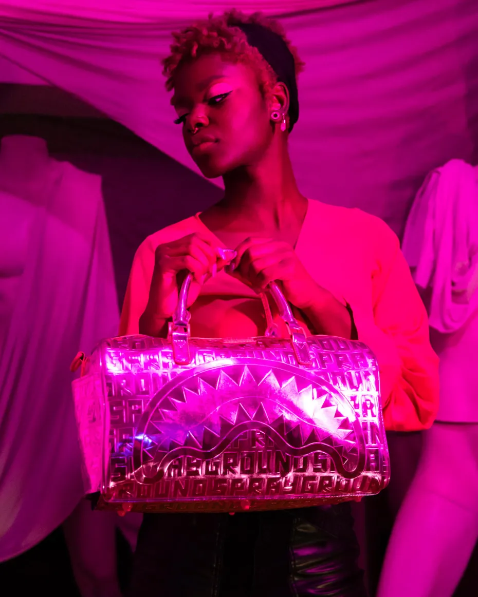 INFINITI PINK DIAMOND MINI DUFFLE