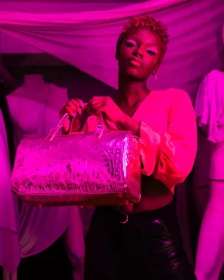 INFINITI PINK DIAMOND MINI DUFFLE