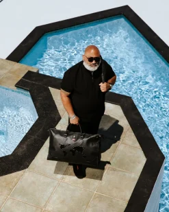 JAMES FIRST CLASS GLOBAL TAKEOFF PYRAMID DUFFLE