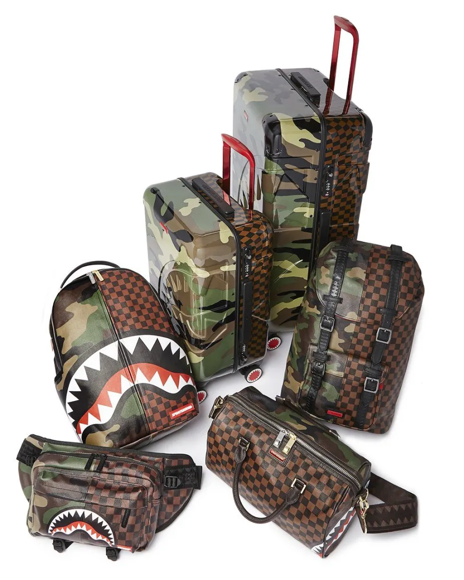 JUNGLE PARIS 21.5” CARRY-ON SHARKITECTURE LUGGAGE
